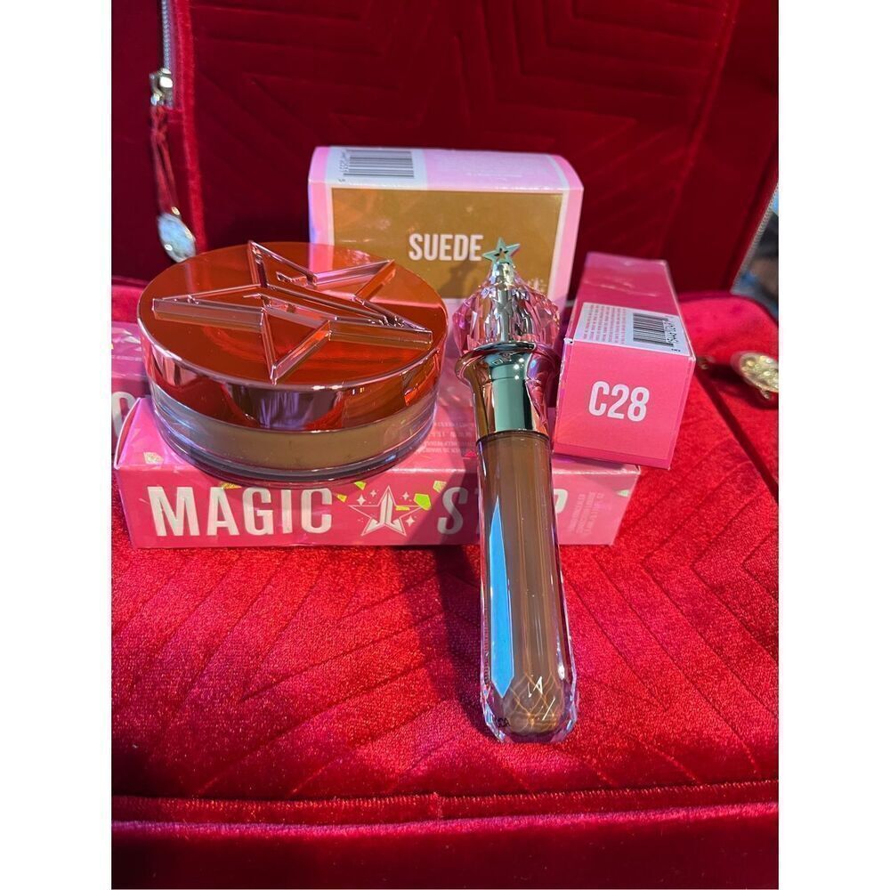 Bundle Jeffree Star C28 Concealer and Suede Setting Powder